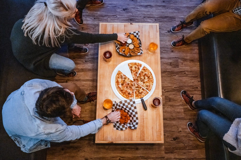 Pizza, food, and drinks at The City Forum